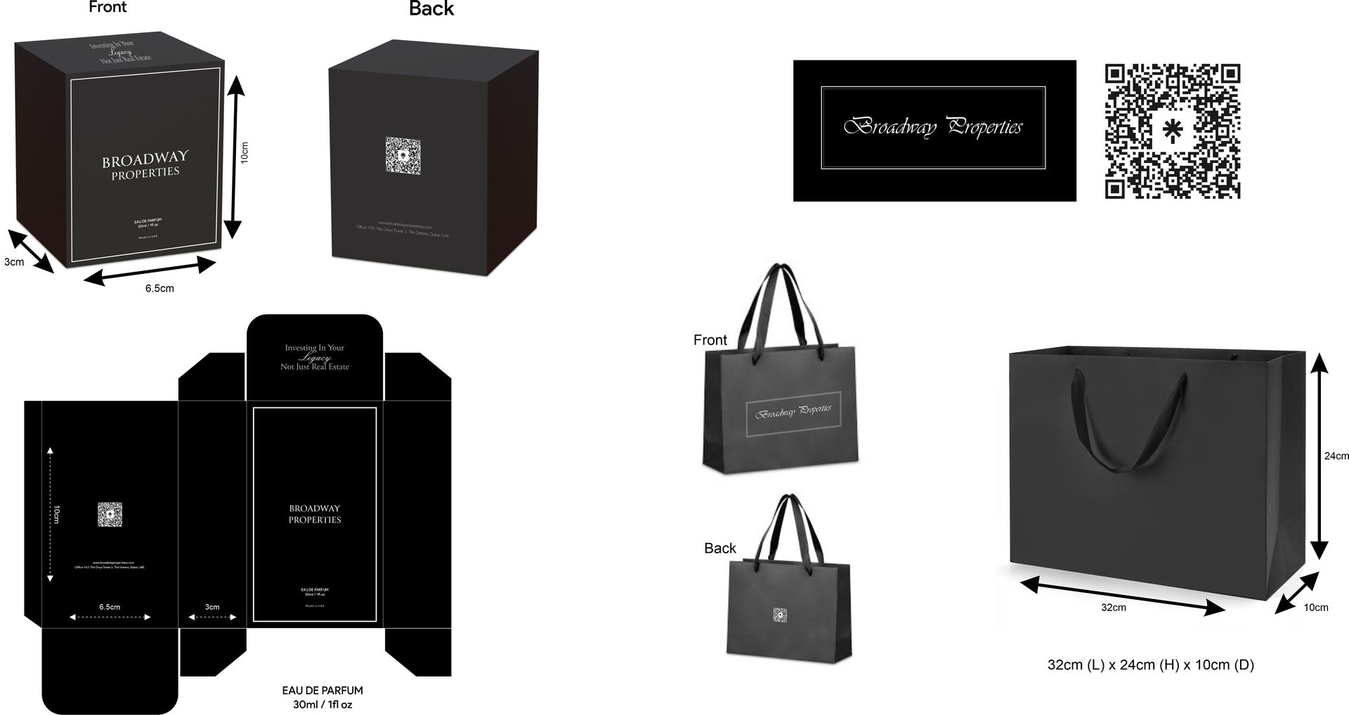 Broadway Properties Giftbox content marketing design by Dezignlayer